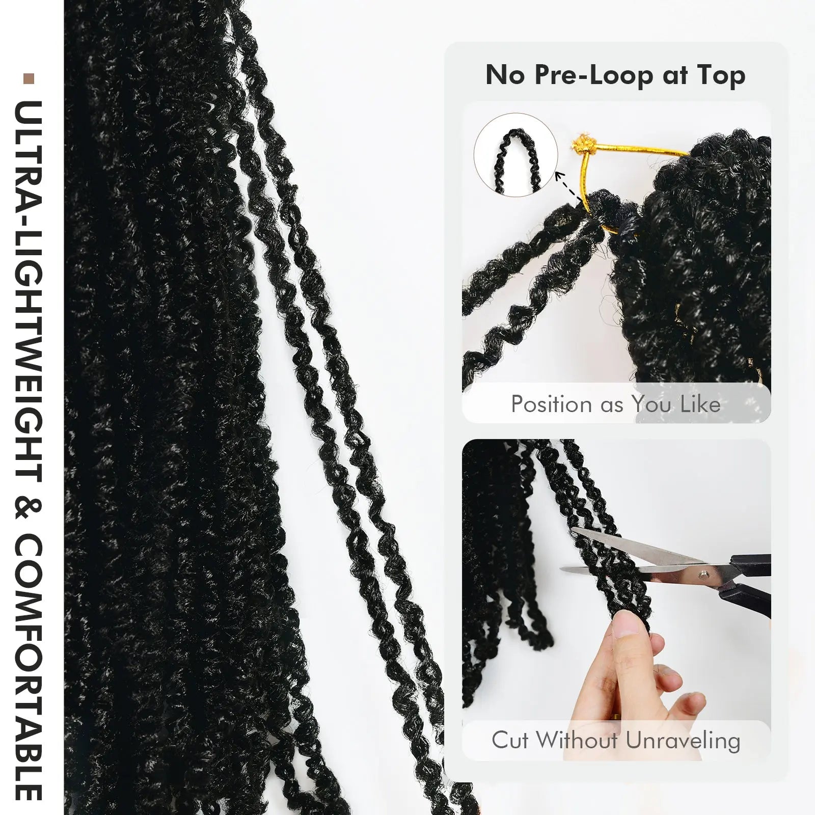 Toyotress Mini Yanky Twist Braiding Hair Short Passion Twist Crochet Braids Synthetic Hair Extensions