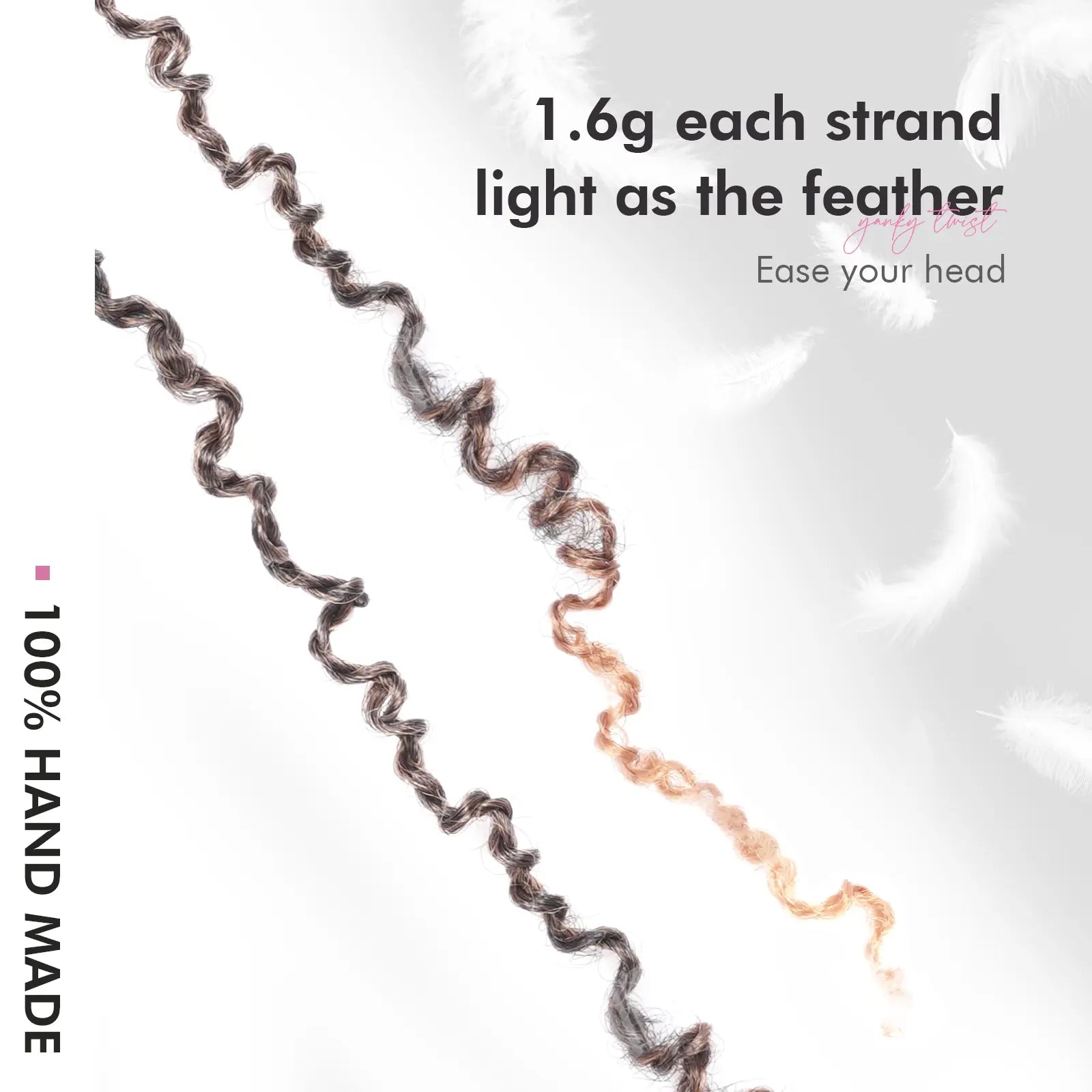 1 Pack YT | Toyotress® Yanky Twist Pre Looped Mini Passion Twist Short Passion Twist Crochet Braids Synthetic Hair Extensions Toyotress