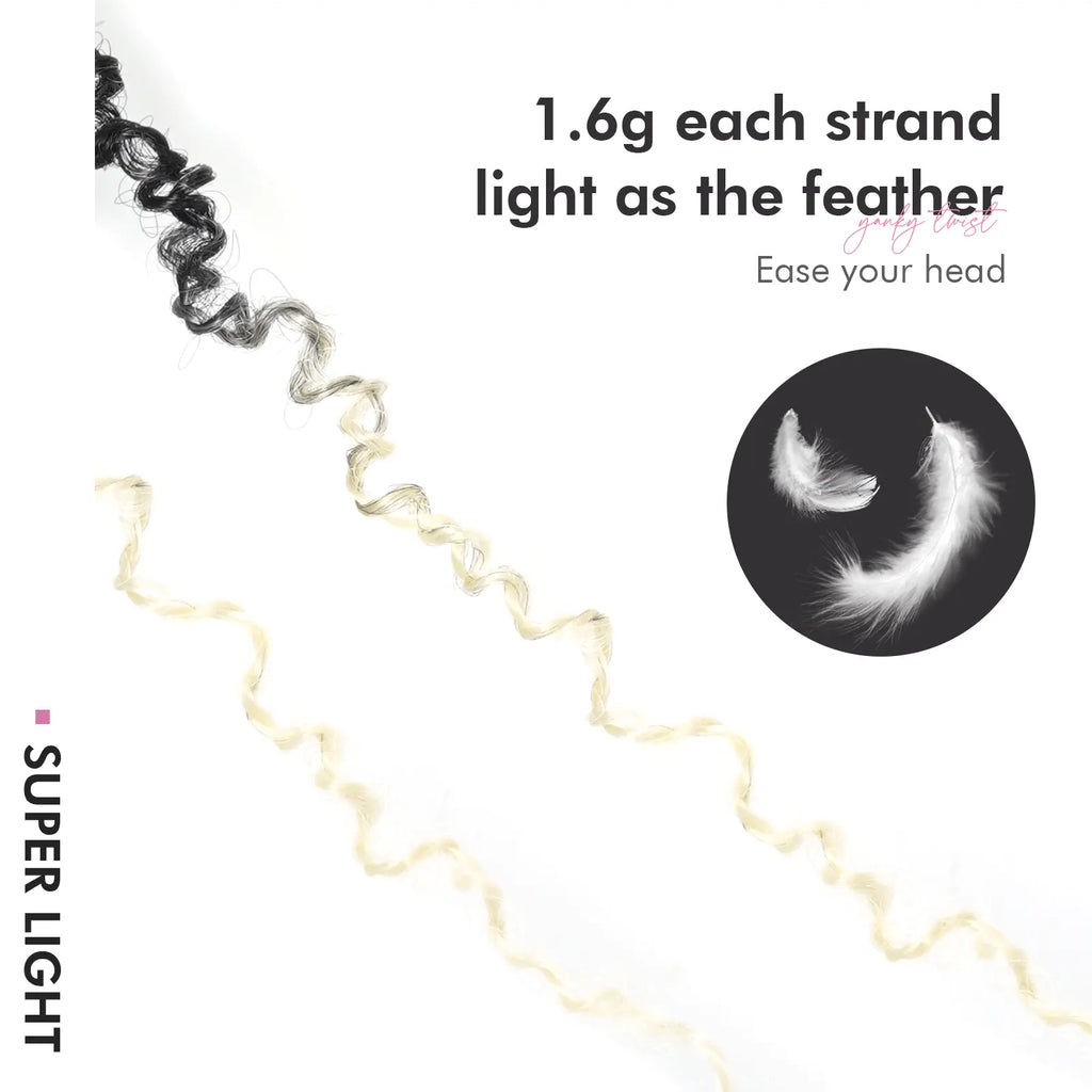 Clearance | Toyotress® Yanky Twist Crochet Hair Mix-color Short Passion Twist Pre Twisted Bob Twist Hair Extensions Toyotress