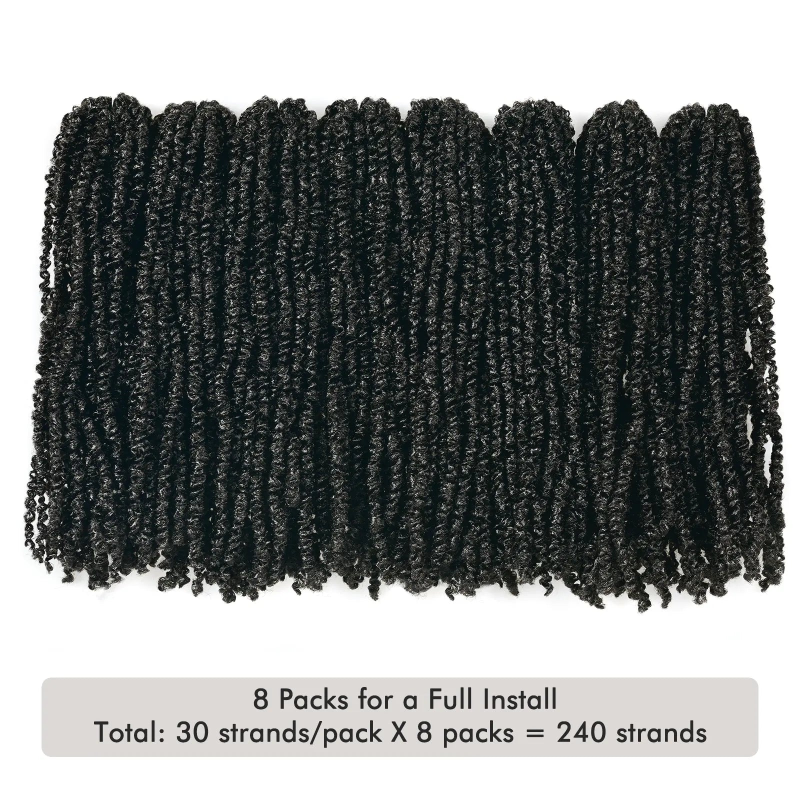 Toyotress Mini Yanky Twist Braiding Hair Short Passion Twist Crochet Braids Synthetic Hair Extensions