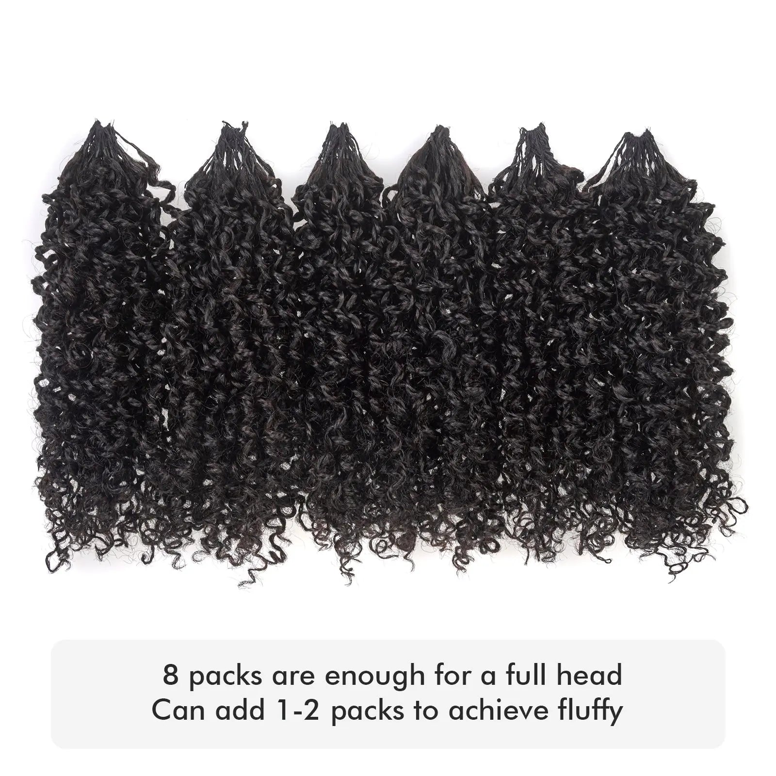 ToyoTress® Yanky Twist Human Hair Crochet Hair - 100% Human Crochet Passion Twist Hair Handmade Pre-twisted Crochet Twist, Pre-looped Cuban Twist Hair Extensions