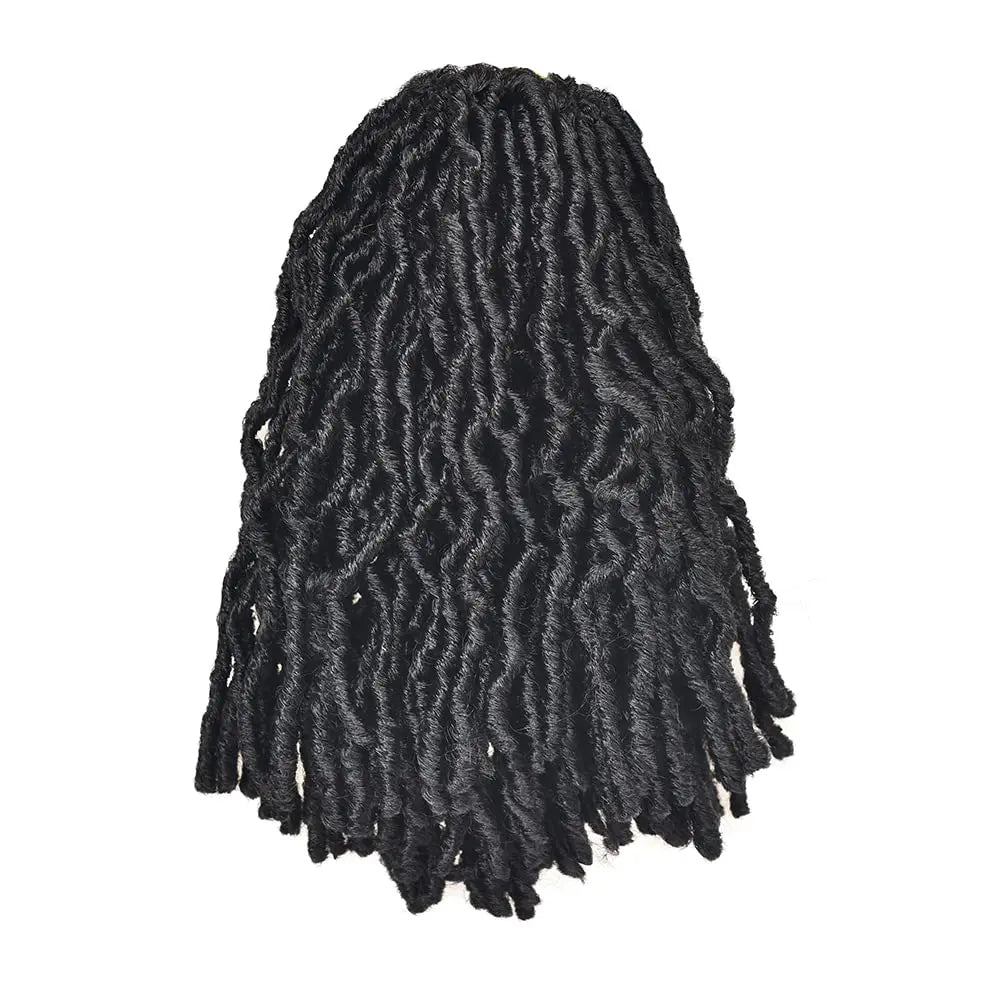 Faux Locs Crochet Hair Pre-Looped Handmade Crochet Braids Synthetic Braiding Hair