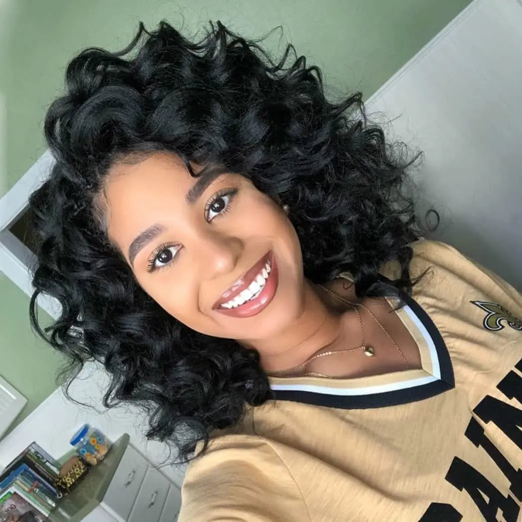 ( US ONLY) FAST SHIPPING OC | Toyotress® Ocean Wave Crochet Hair - 8 Packs Short Curly Water Wave Deep Twist Wavy Braids For Black Women Synthetic Braiding Hair Extensions Toyotress