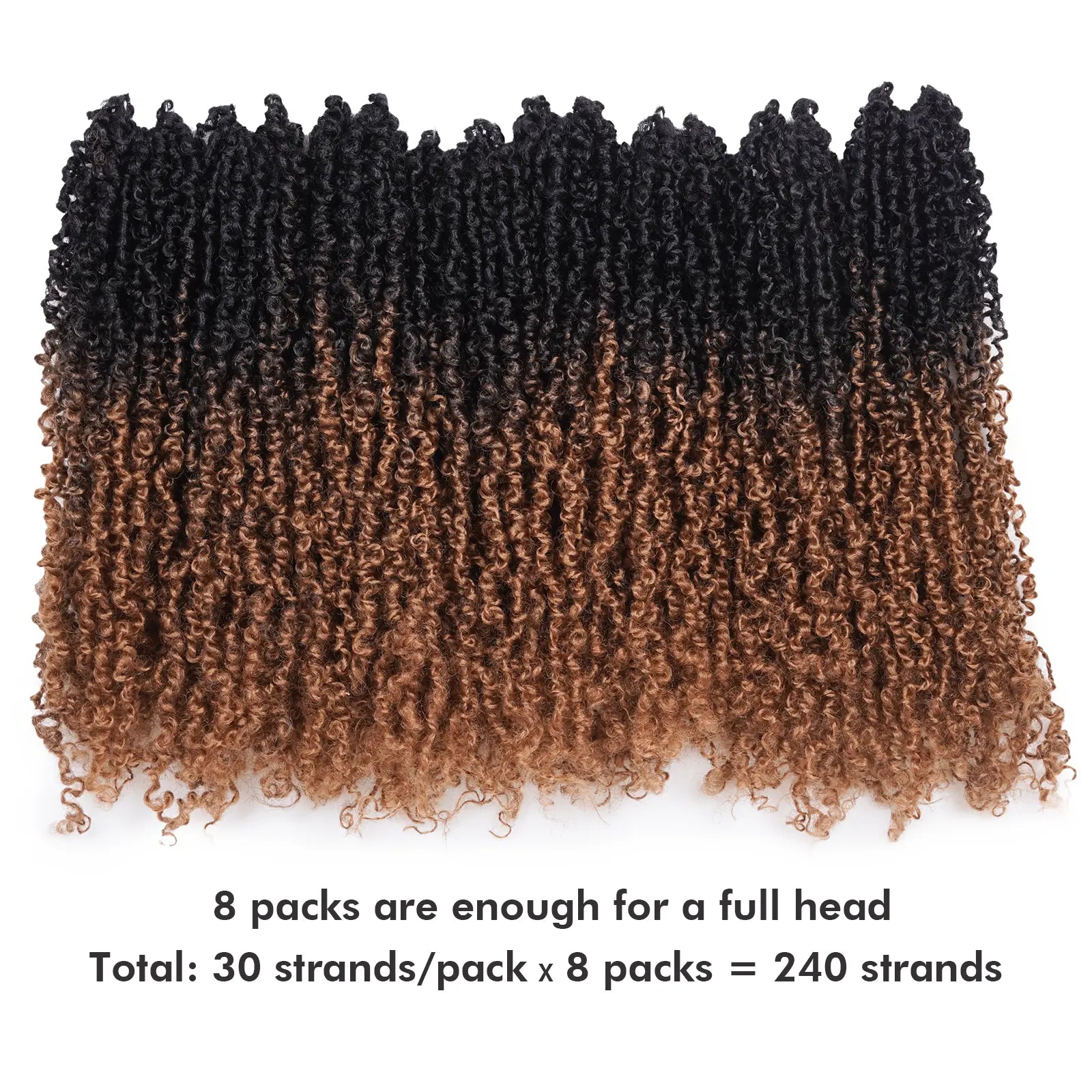 ( US ONLY) FAST SHIPPING YT | Toyotress® Yanky Twist Pre Looped Mini Passion Twist Short Passion Twist Crochet Braids Synthetic Hair Extensions Toyotress