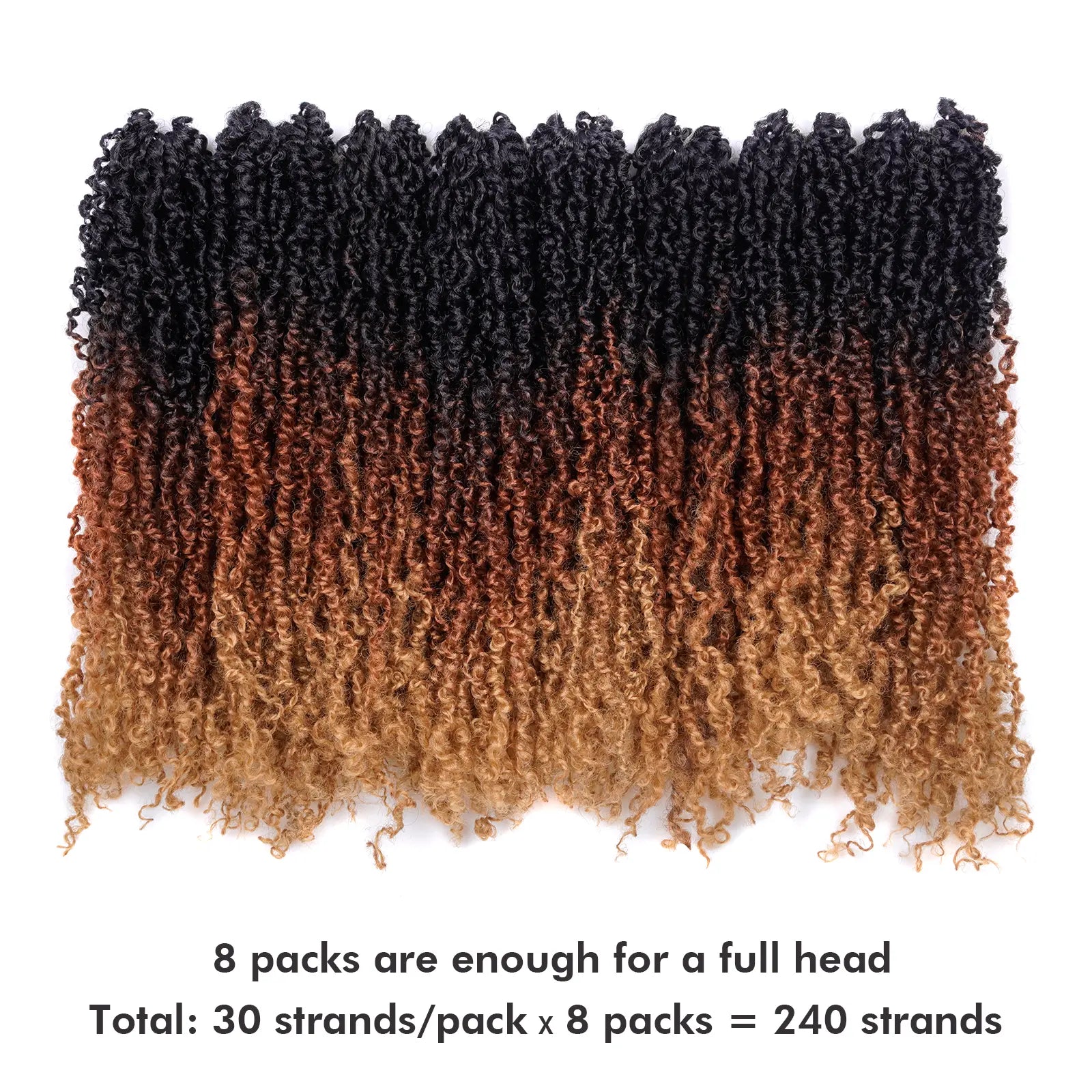 1 Pack YT | Toyotress® Yanky Twist Pre Looped Mini Passion Twist Short Passion Twist Crochet Braids Synthetic Hair Extensions Toyotress