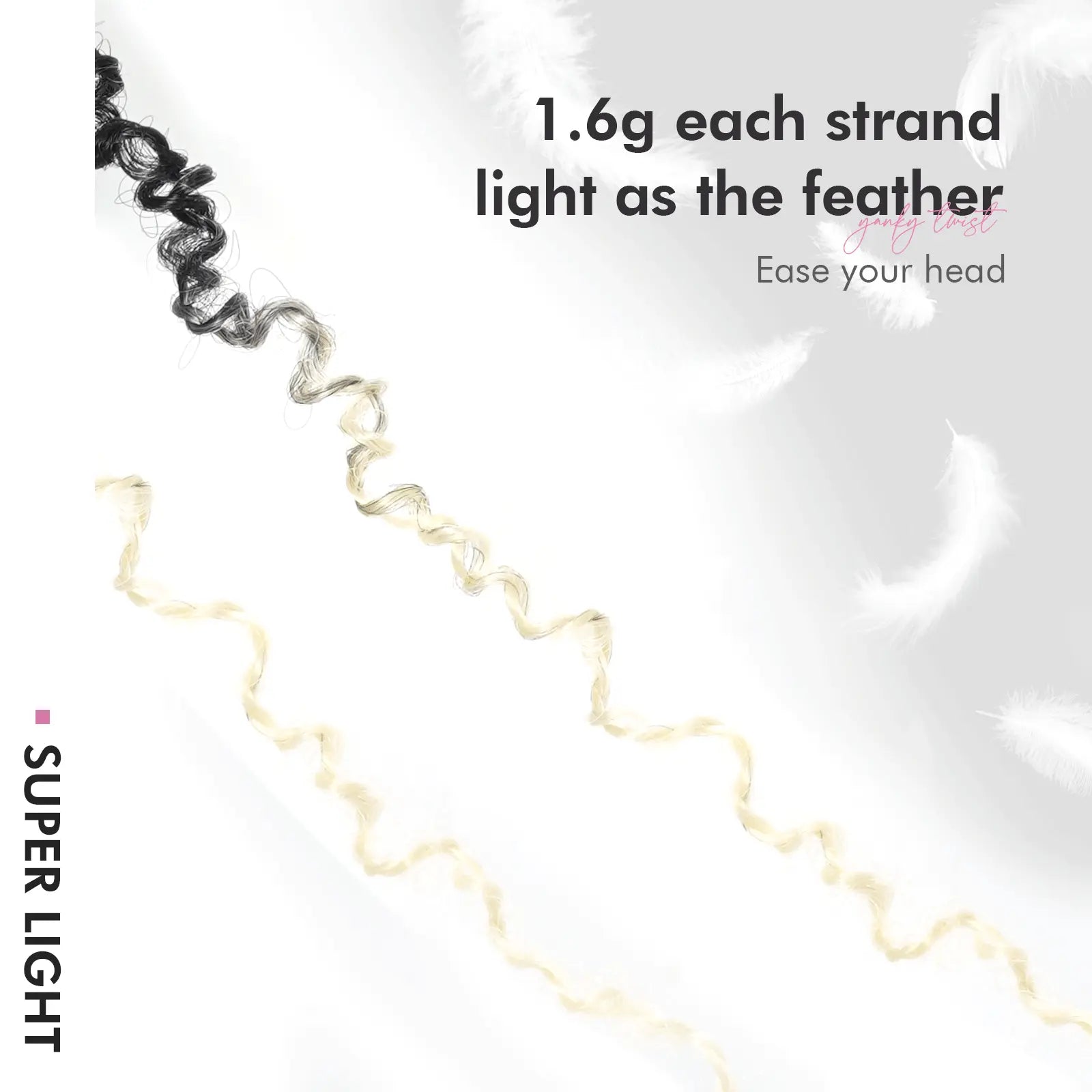 Clearance | Toyotress® Yanky Twist Crochet Hair Mix-color Short Passion Twist Pre Twisted Bob Twist Hair Extensions Toyotress