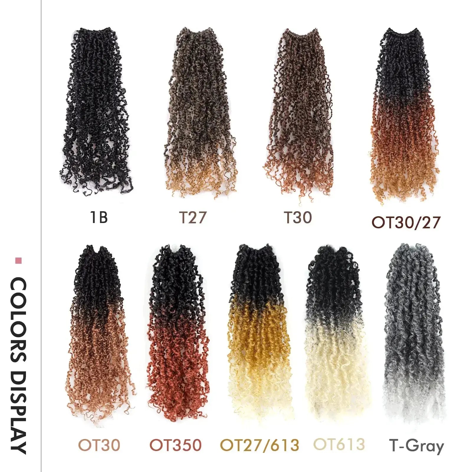 Toyotress Mini Yanky Twist Braiding Hair Short Passion Twist Crochet Braids Synthetic Hair Extensions