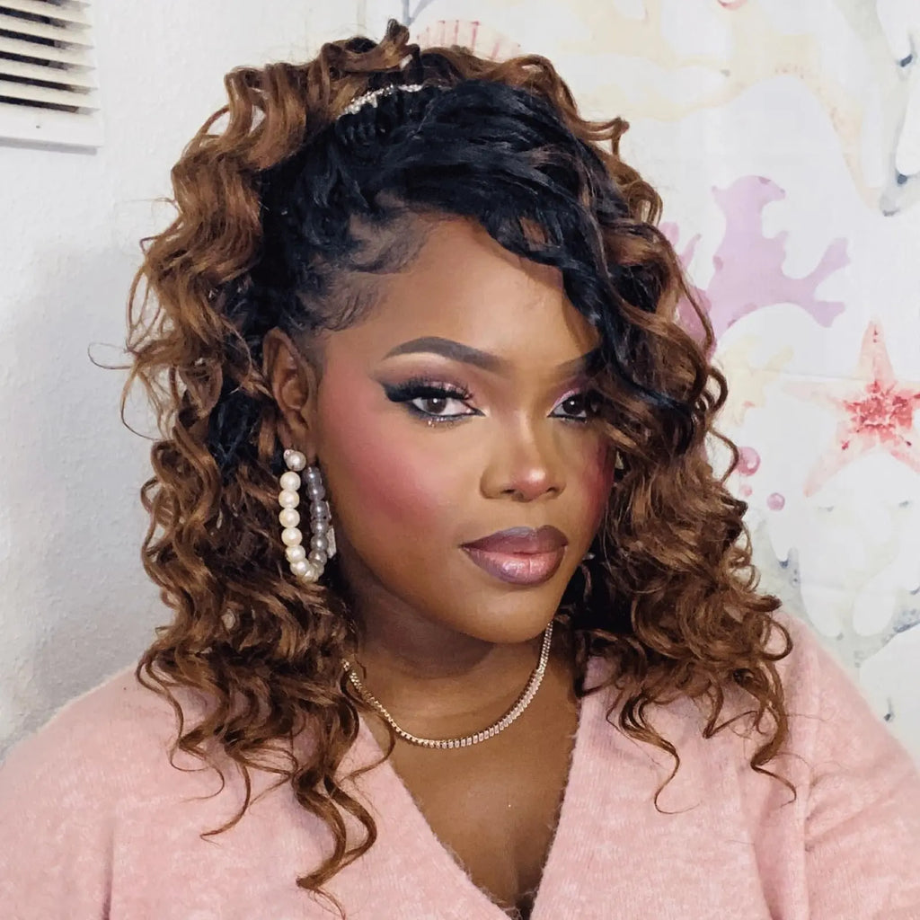 Toyotress Ocean Wave Synthetic Crochet Braiding Hair Extensions