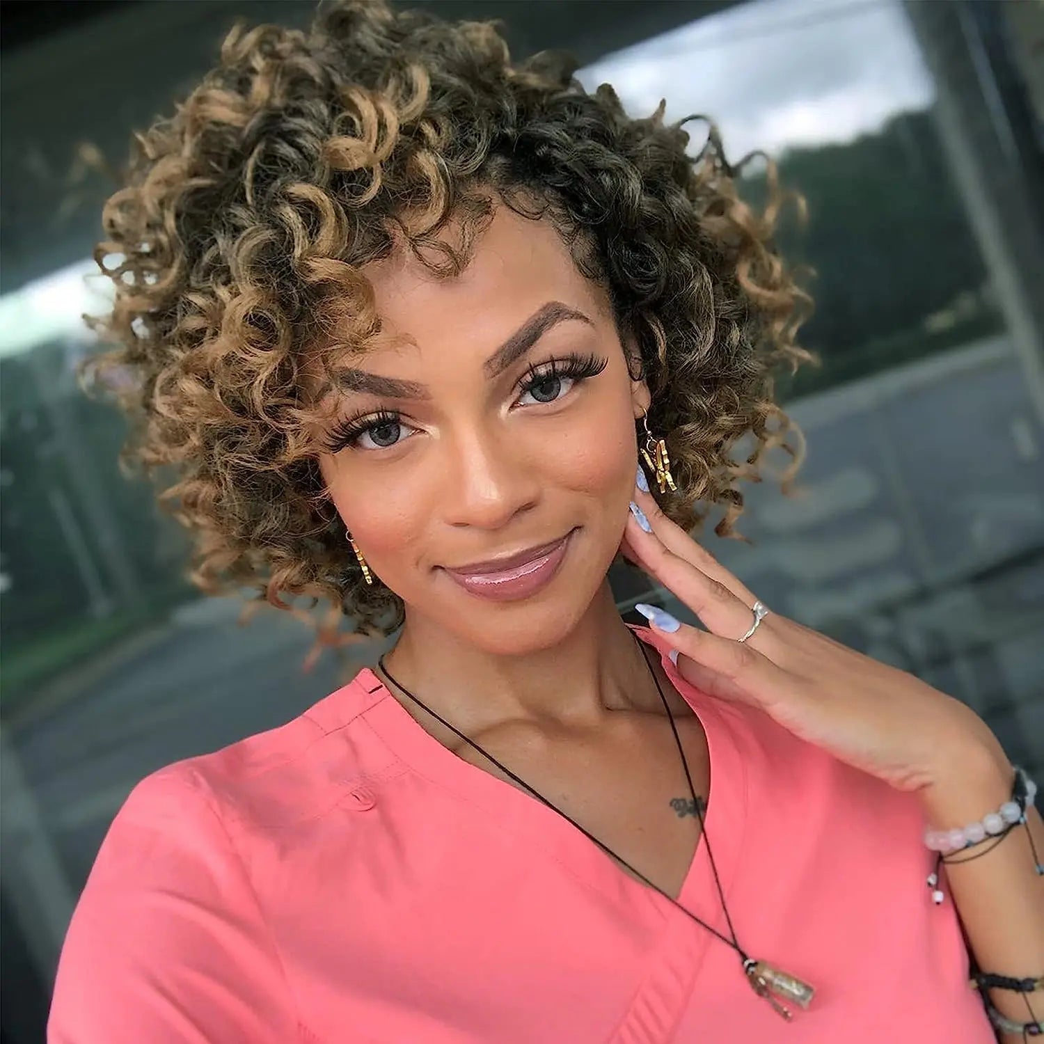 ( US ONLY) FAST SHIPPING OC | Toyotress® Ocean Wave Crochet Hair - 8 Packs Short Curly Water Wave Deep Twist Wavy Braids For Black Women Synthetic Braiding Hair Extensions Toyotress