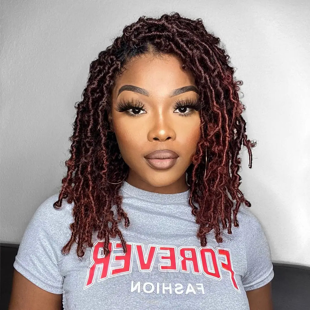 ( US ONLY) FAST SHIPPING DBL | Toyotress® Butterfly Locs Pre-Looped Distressed Locs Braiding Synthetic Crochet Hair Extensions Toyotress