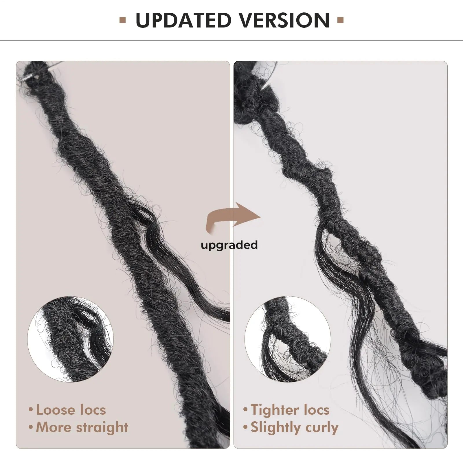 ( US ONLY) FAST SHIPPING PHLocs | Toyotress® Updated Boho Locs With Human Hair Curls Pre Looped Goddess Boho Dreadlocks Curly Ends Hair Extensions Toyotress