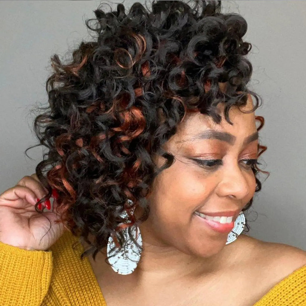 ( US ONLY) FAST SHIPPING OC | Toyotress® Ocean Wave Crochet Hair - 8 Packs Short Curly Water Wave Deep Twist Wavy Braids For Black Women Synthetic Braiding Hair Extensions Toyotress