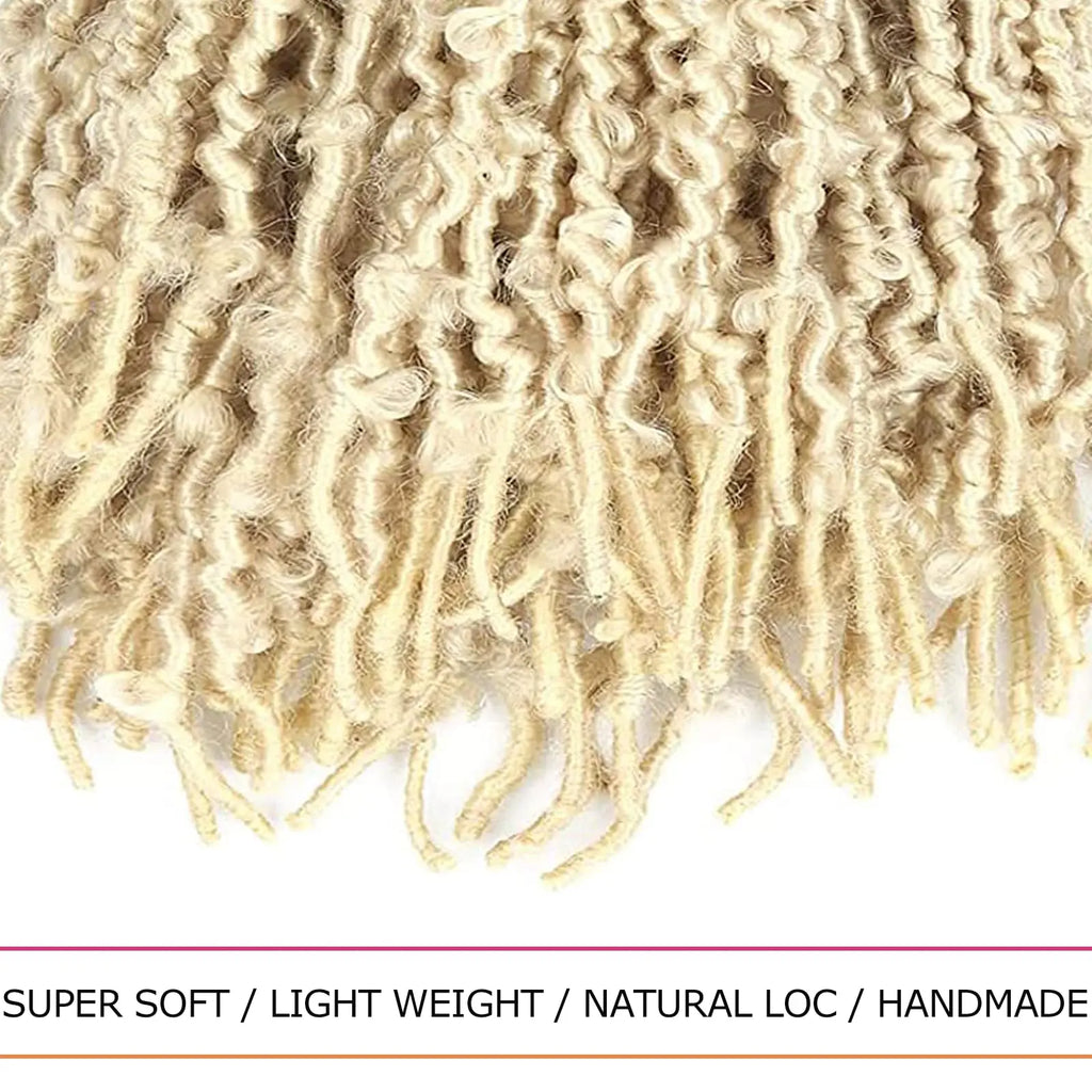 ( US ONLY) FAST SHIPPING DBL | Toyotress® Butterfly Locs Pre-Looped Distressed Locs Braiding Synthetic Crochet Hair Extensions Toyotress