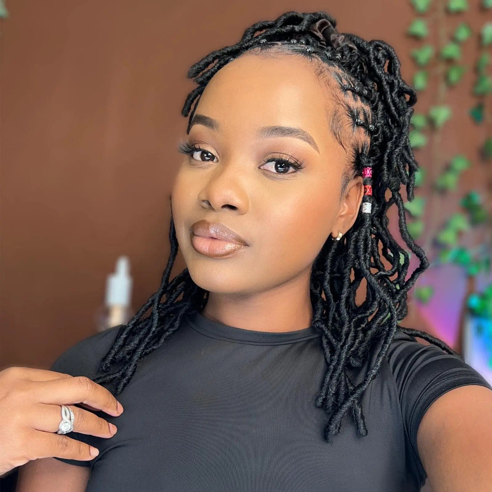 Toyotress Distressed Butterfly Locs Pre-twisted Distressed Synthetic Crochet Hair