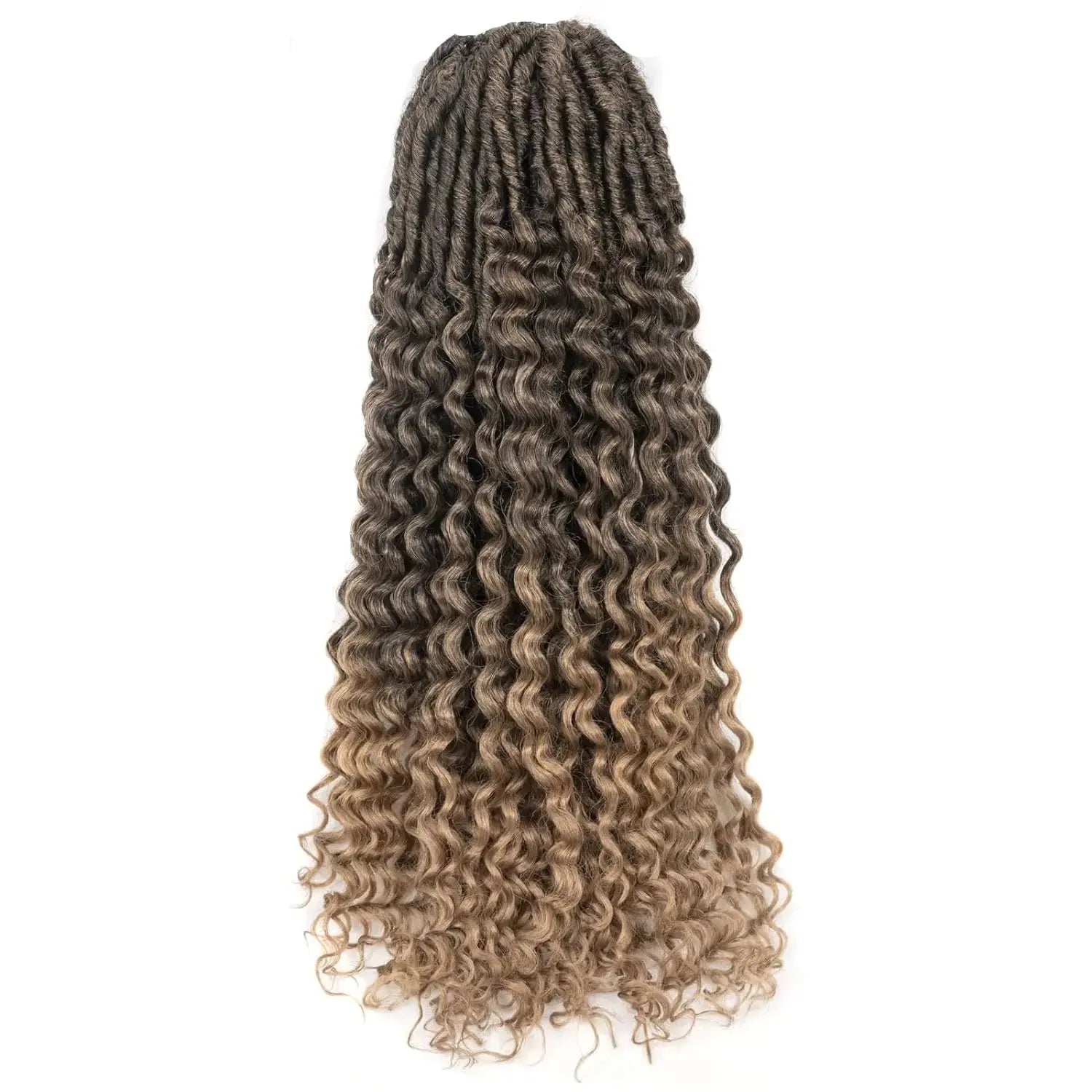 Toyotress Passion Locs Crochet Hair Handmade Curly Hair Crochet Synthetic Braiding Hair