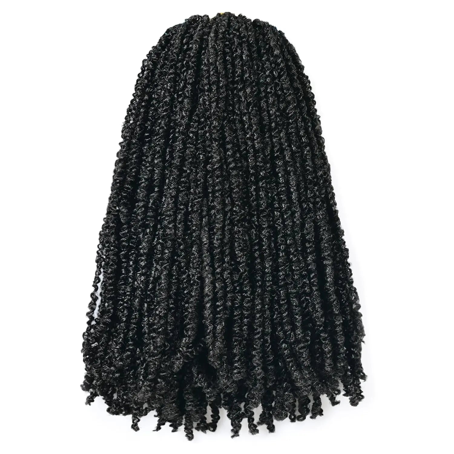 ( US ONLY) FAST SHIPPING丨ToyoTress® Micro Kinky Twist Crochet Hair - 8 Packs (240 Strands) Natural Black Mini Spring Passion Twist Crochet Braids Synthetic Braiding Hair Extensions Toyotress