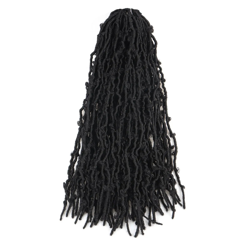 Clearance | Toyotress® Butterfly Locs Pre-Looped Distressed Braiding Synthetic Crochet Hair Extensions Toyotress