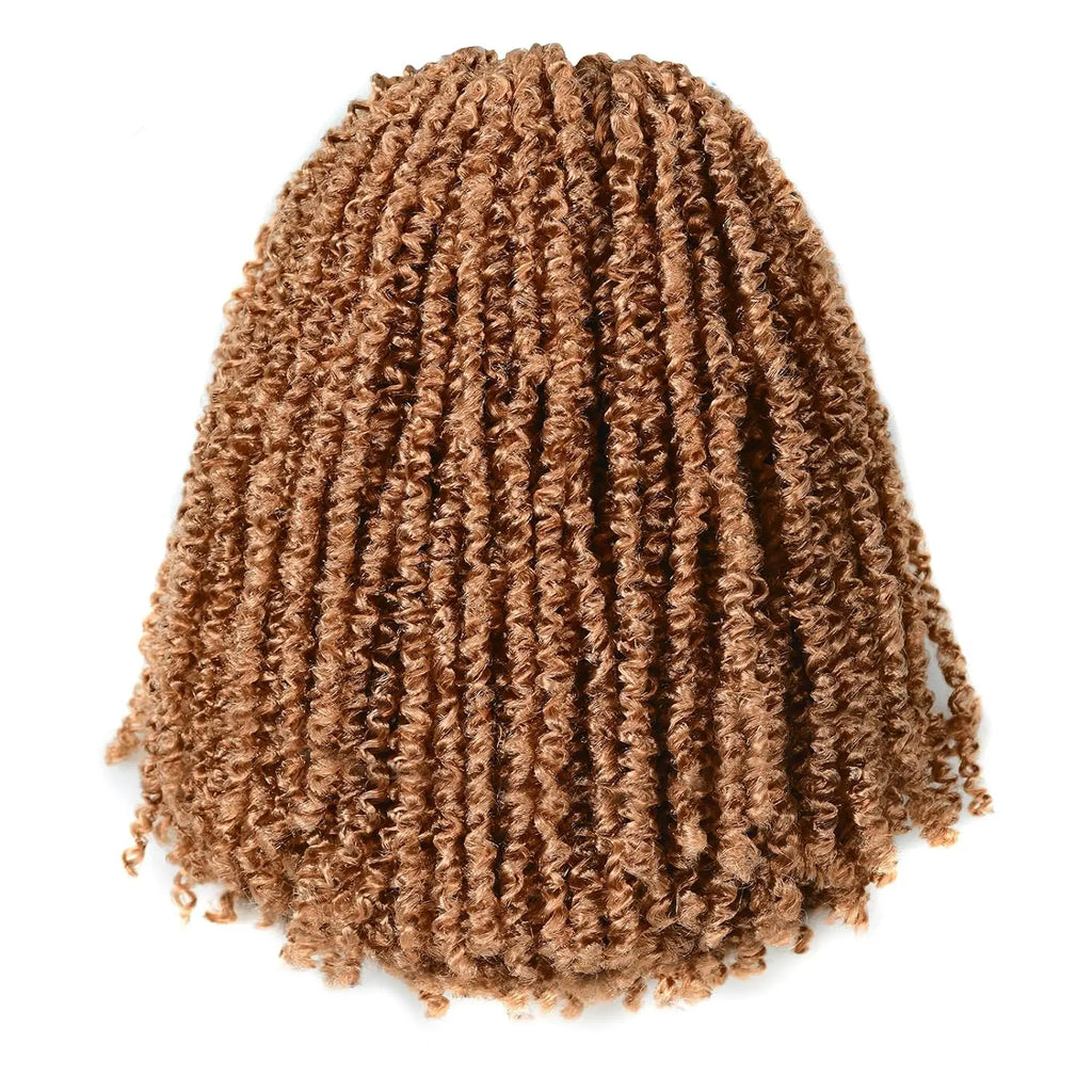 ( US ONLY) FAST SHIPPING丨ToyoTress® Micro Kinky Twist Crochet Hair - 8 Packs (240 Strands) Natural Black Mini Spring Passion Twist Crochet Braids Synthetic Braiding Hair Extensions Toyotress