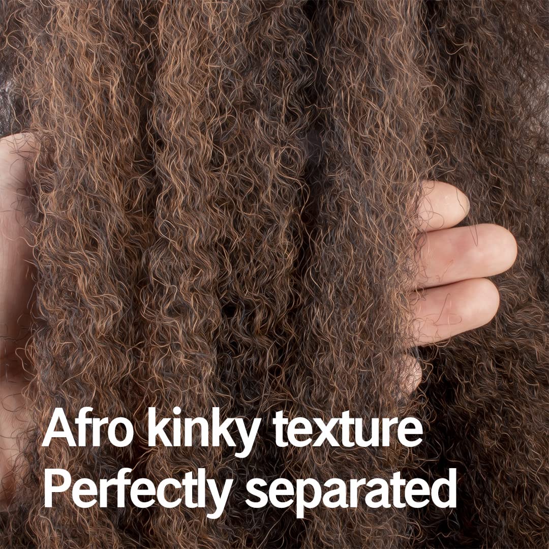 ToyoTress Marley Hair Crochet Braids Marley Twist Hair For Faux Locs Long Afro Kinky Curly Braiding Hair Synthetic