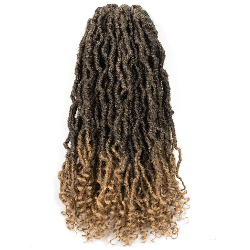( US ONLY) FAST SHIPPING PL | Toyotress® Passion Faux Locs Crochet Hair Pre-Looped Curly Faux Locs Hair Extensions Toyotress