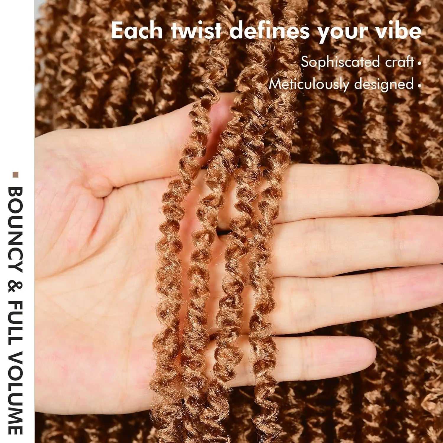 ( US ONLY) FAST SHIPPING丨ToyoTress® Micro Kinky Twist Crochet Hair - 8 Packs (240 Strands) Natural Black Mini Spring Passion Twist Crochet Braids Synthetic Braiding Hair Extensions Toyotress