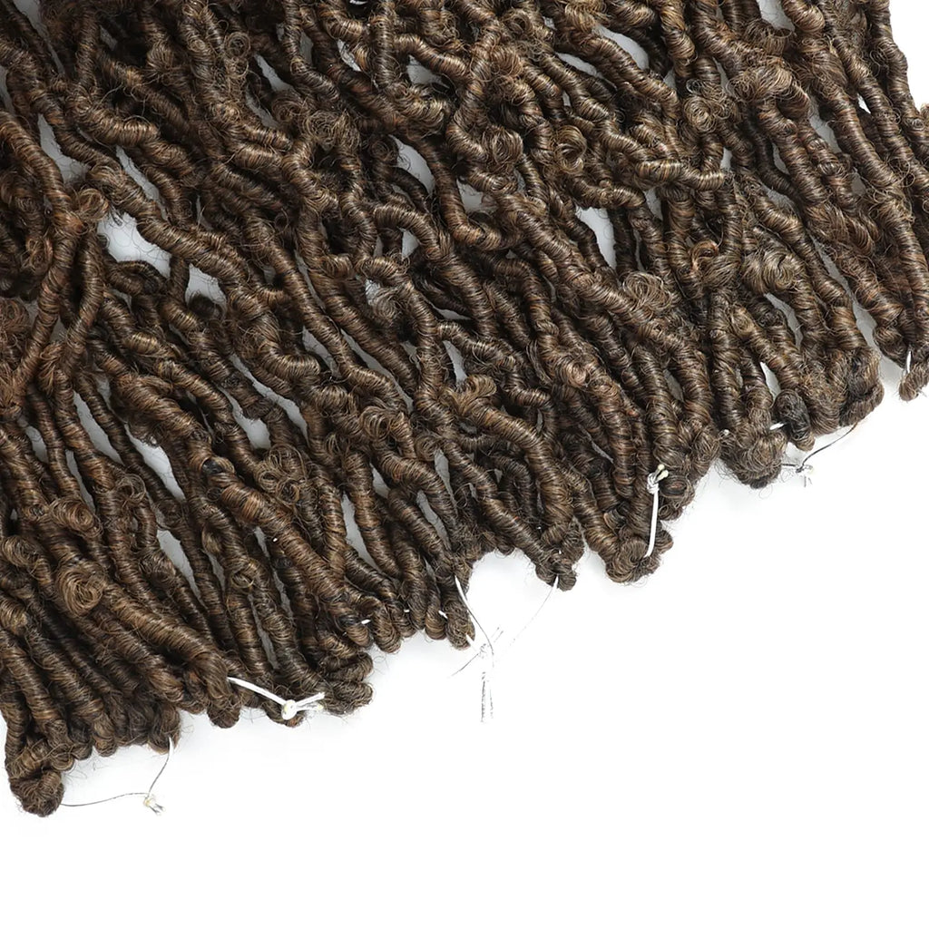 ( US ONLY) FAST SHIPPING DBL | Toyotress® Butterfly Locs Pre-Looped Distressed Locs Braiding Synthetic Crochet Hair Extensions Toyotress