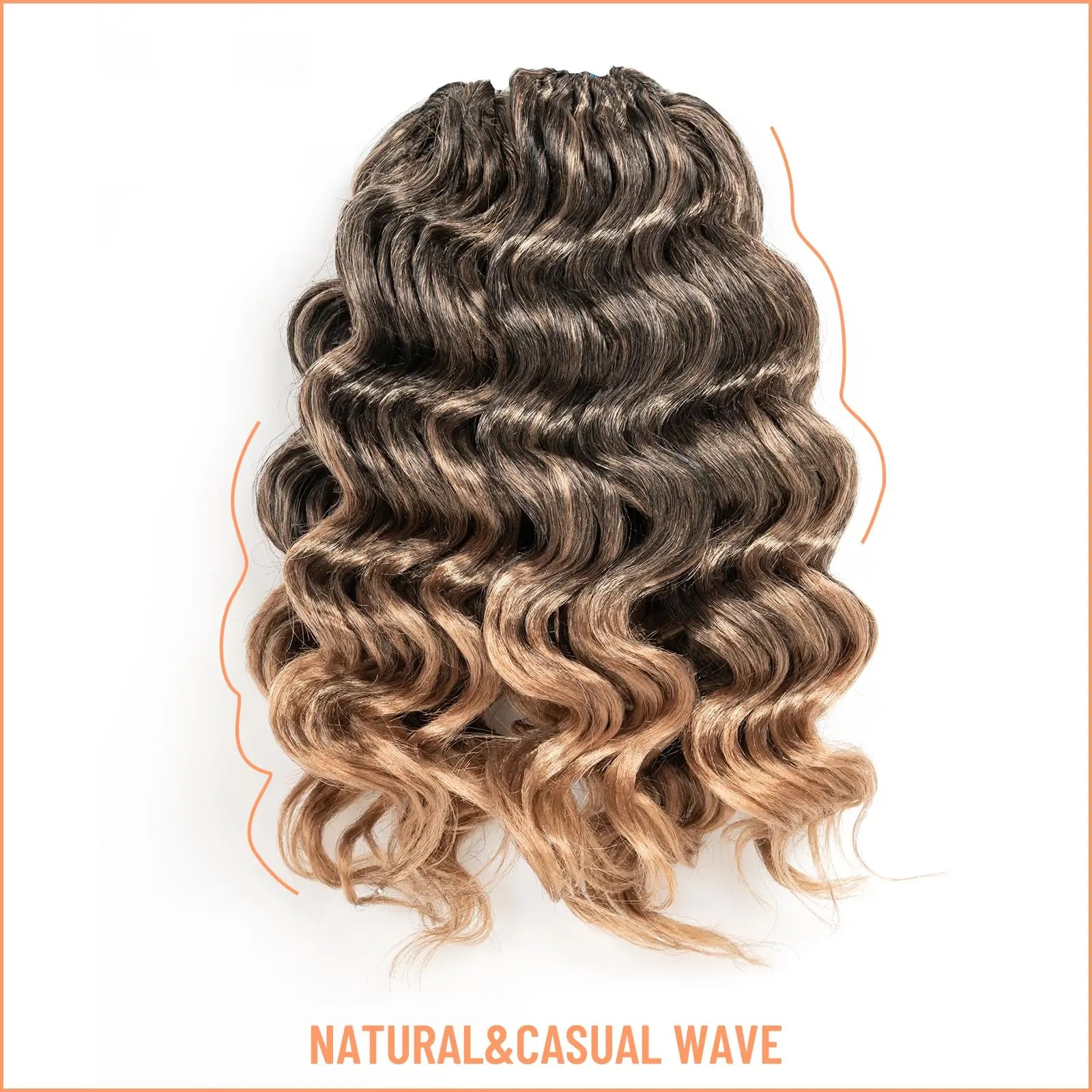 Toyotress Ocean Wave Synthetic Crochet Braiding Hair Extensions