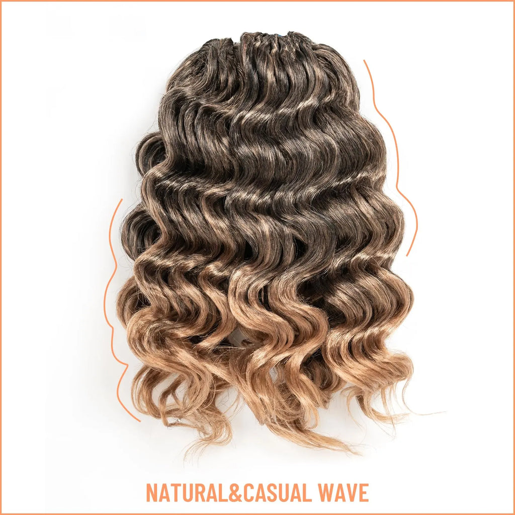 Toyotress Ocean Wave Synthetic Crochet Braiding Hair Extensions