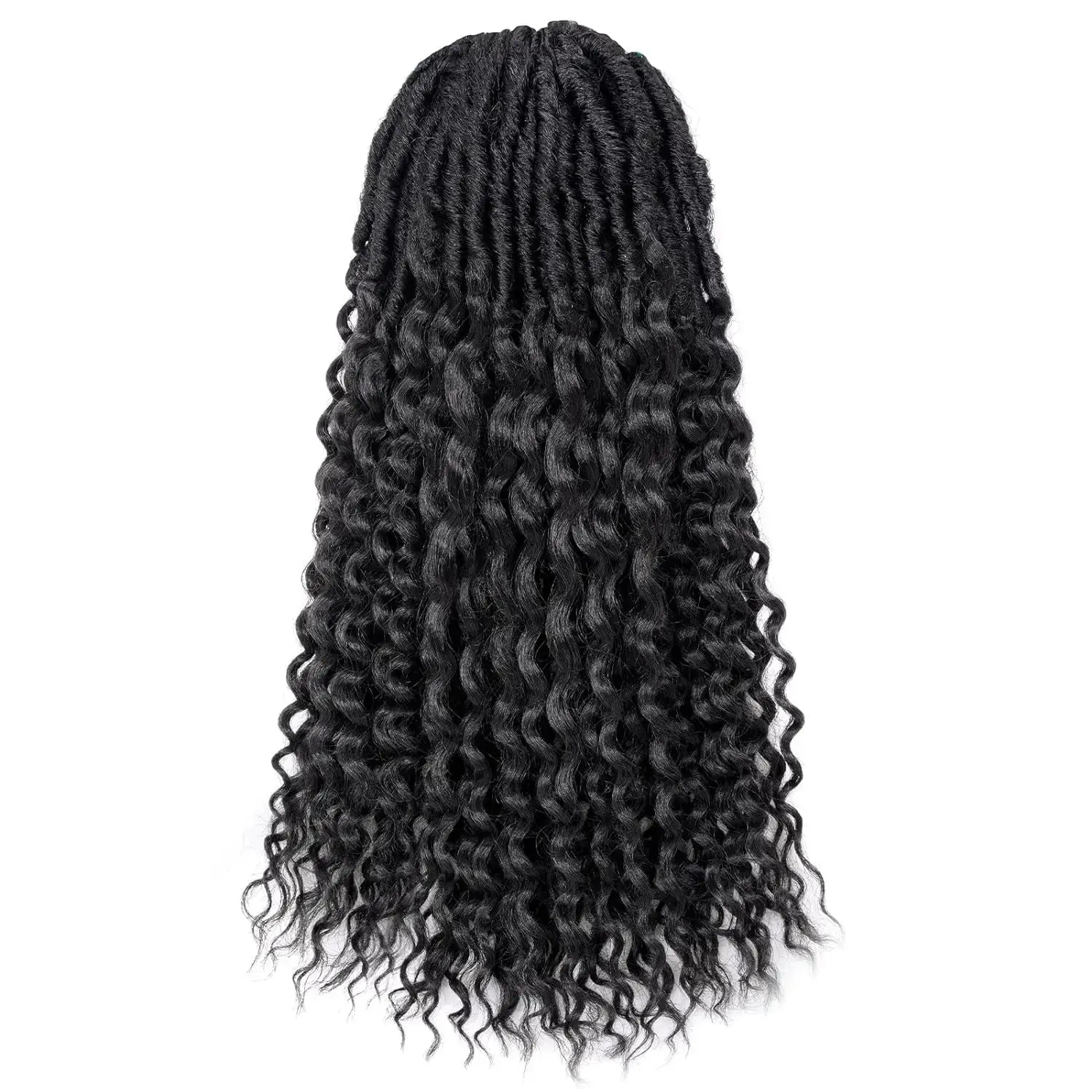 Toyotress Passion Locs Crochet Hair Handmade Curly Hair Crochet Synthetic Braiding Hair