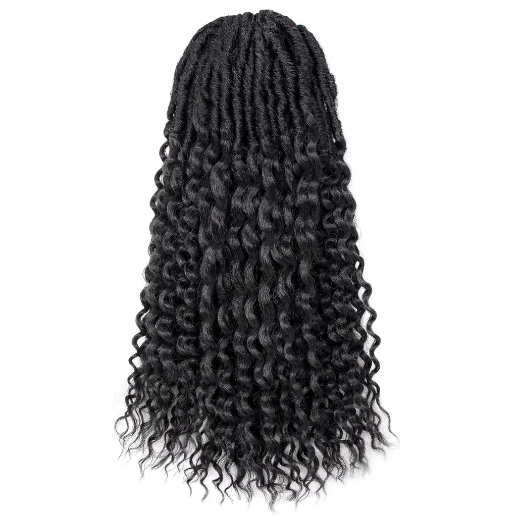 Toyotress Passion Locs Crochet Hair Handmade Curly Hair Crochet Synthetic Braiding Hair