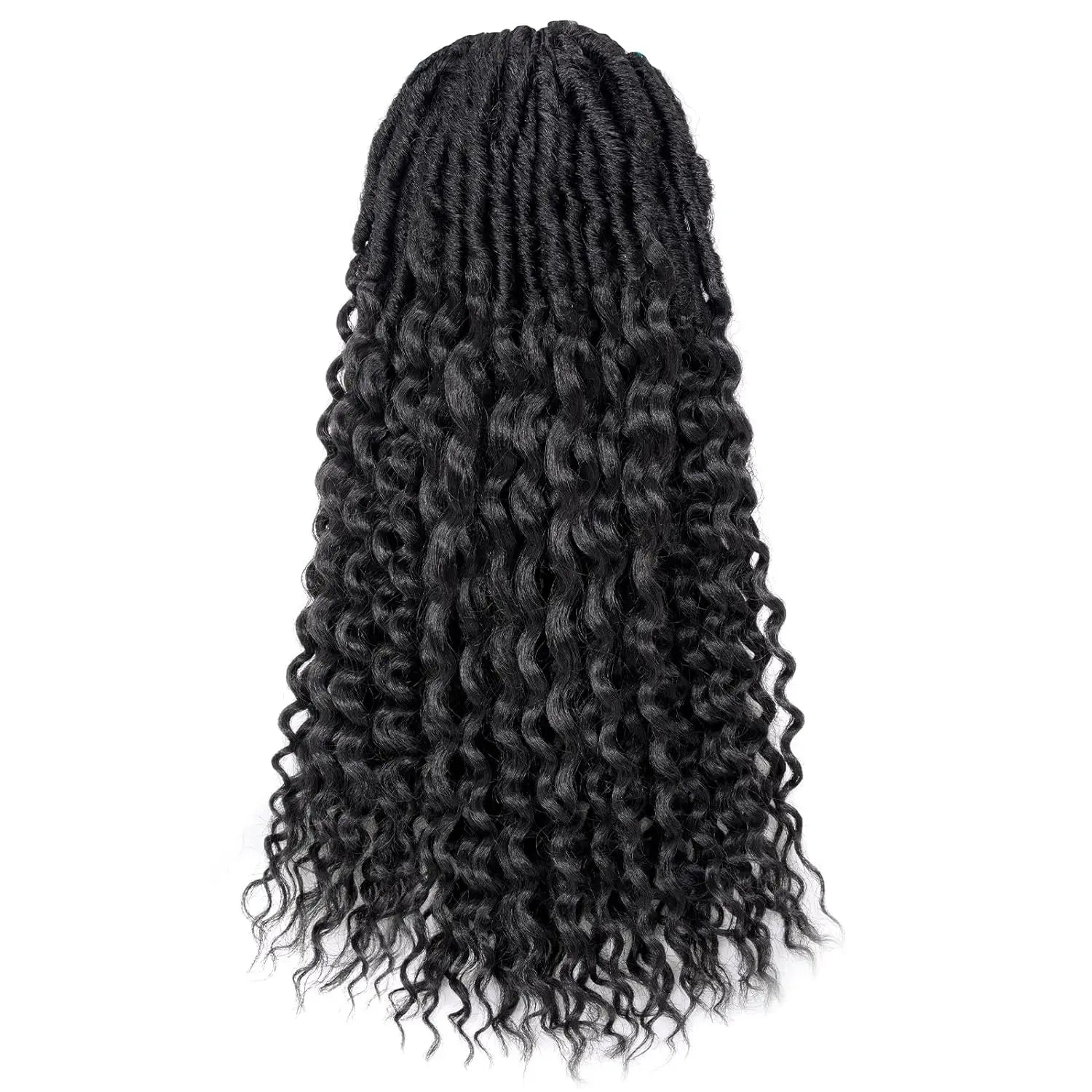 1 Pack PL | Toyotress® Passion Faux Locs Crochet Hair Pre-Looped Curly Faux Locs Hair Extensions Toyotress