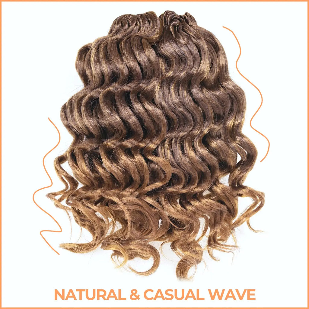 Toyotress Ocean Wave Synthetic Crochet Braiding Hair Extensions