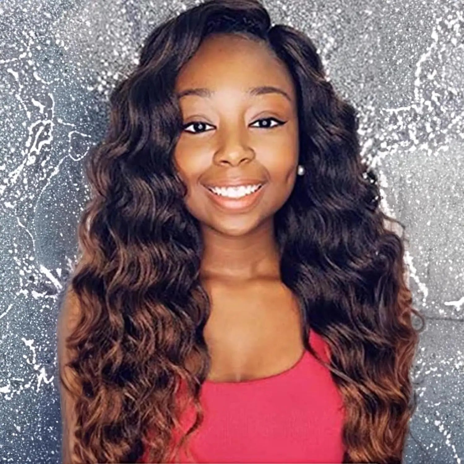 ( US ONLY) FAST SHIPPING OC | Toyotress® Ocean Wave Crochet Hair - 8 Packs Short Curly Water Wave Deep Twist Wavy Braids For Black Women Synthetic Braiding Hair Extensions Toyotress