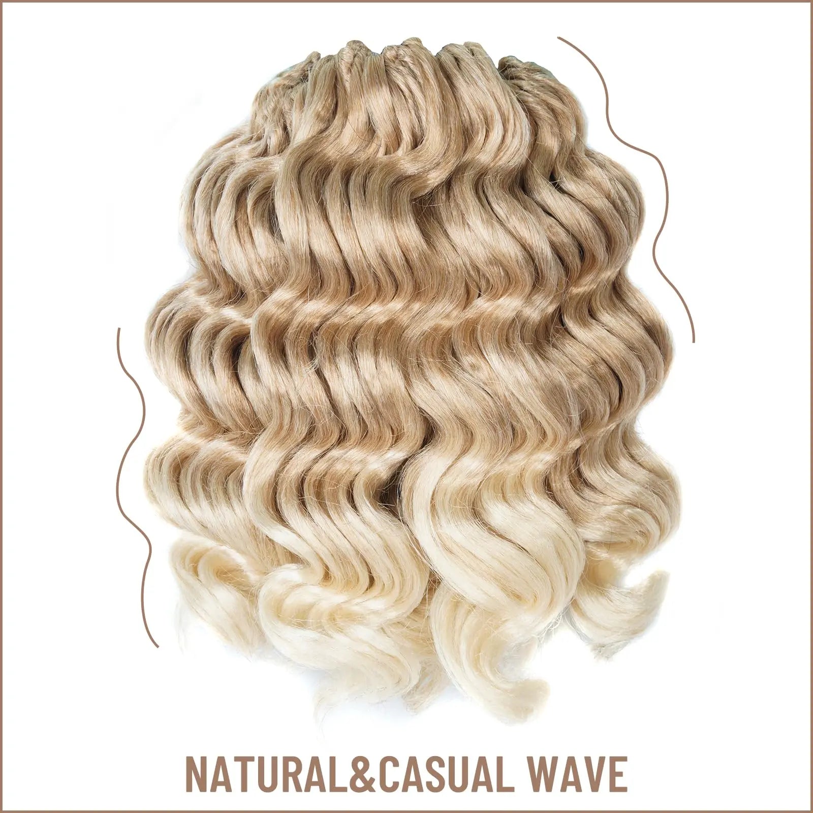 Toyotress Ocean Wave Synthetic Crochet Braiding Hair Extensions