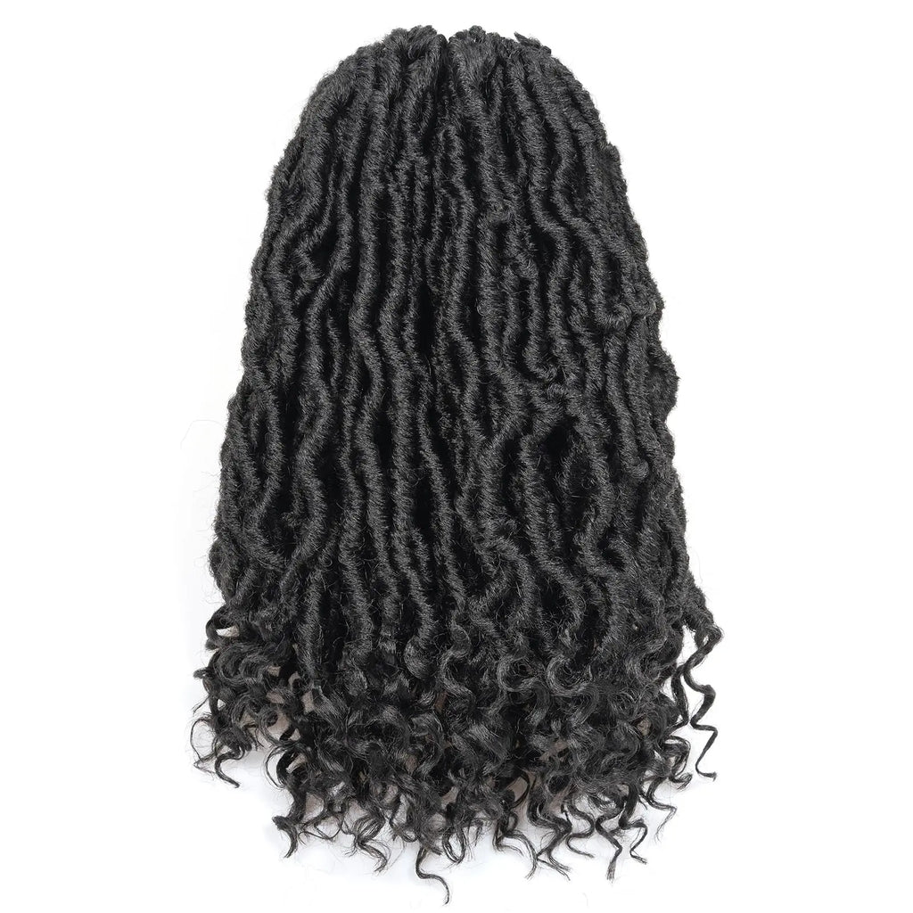 ( US ONLY) FAST SHIPPING PL | Toyotress® Passion Faux Locs Crochet Hair Pre-Looped Curly Faux Locs Hair Extensions Toyotress