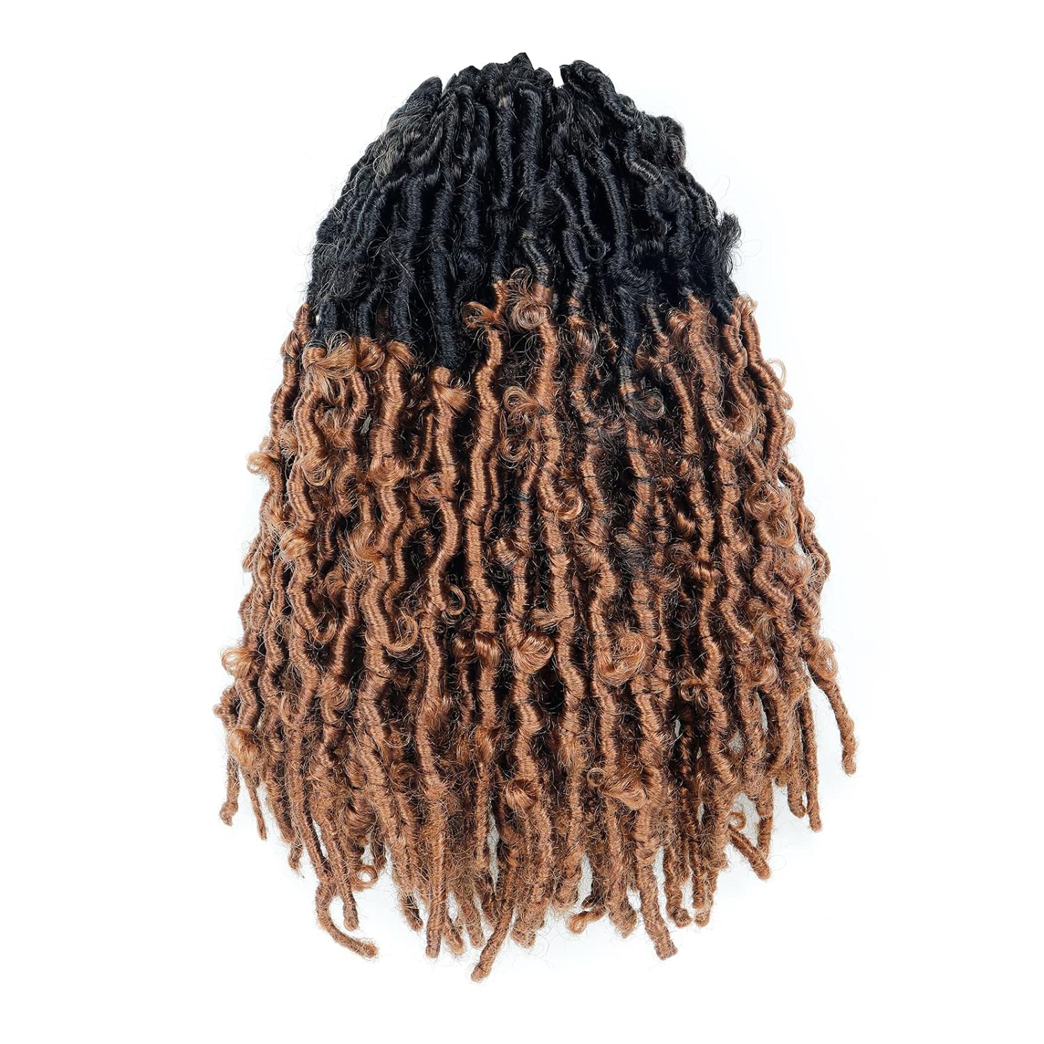 Clearance | Butterfly Locs 8 Packs | Pre-Looped Distressed Braiding Synthetic Crochet Hair
