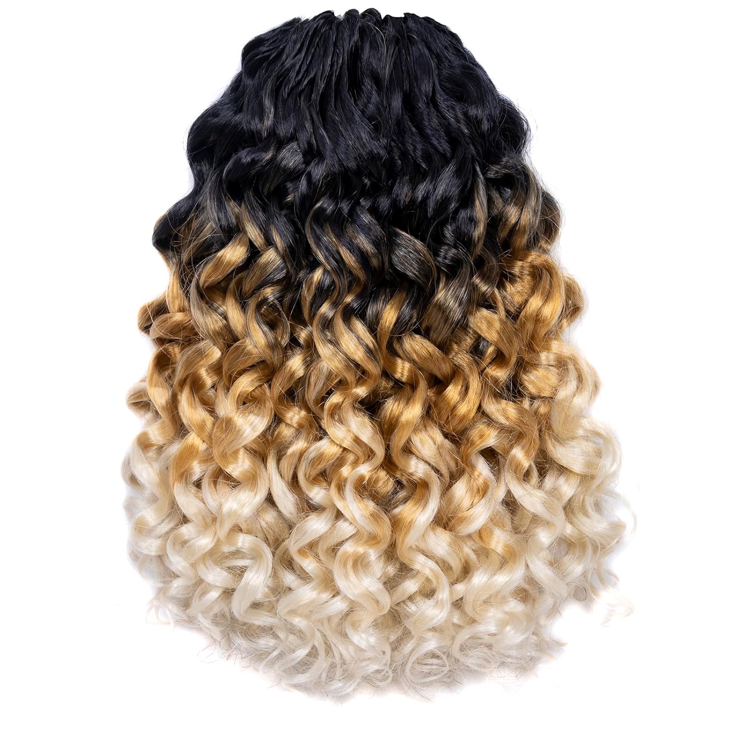 FAST SHIPPING 3-5 DAY OC | Toyotress Ocean Wave Crochet Hair - 8 Packs Short Curly Water Wave Deep Twist Wavy Braids For Black Women Synthetic Braiding Hair Extensions