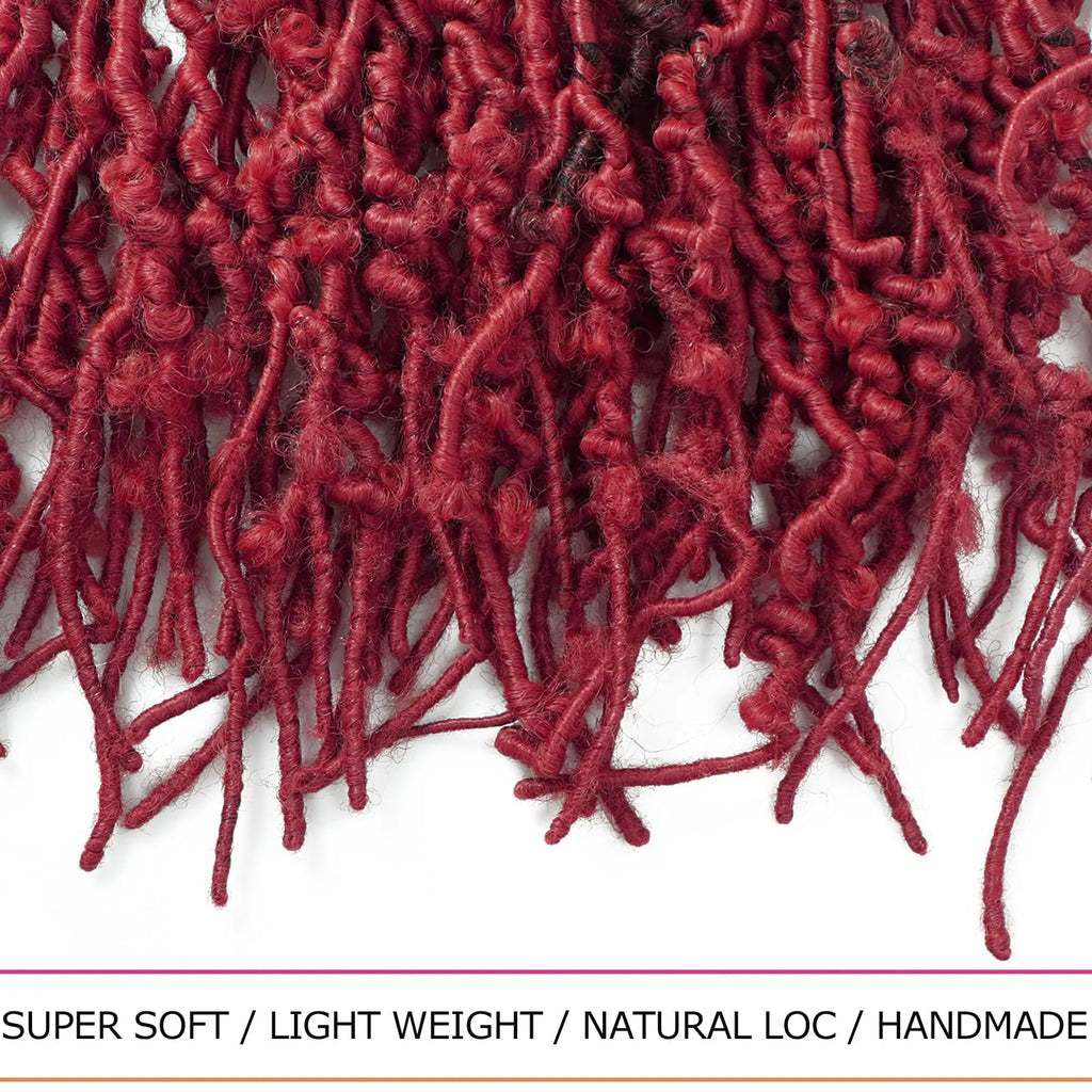 ( US ONLY) FAST SHIPPING DBL | Toyotress® Butterfly Locs Pre-Looped Distressed Locs Braiding Synthetic Crochet Hair Extensions Toyotress