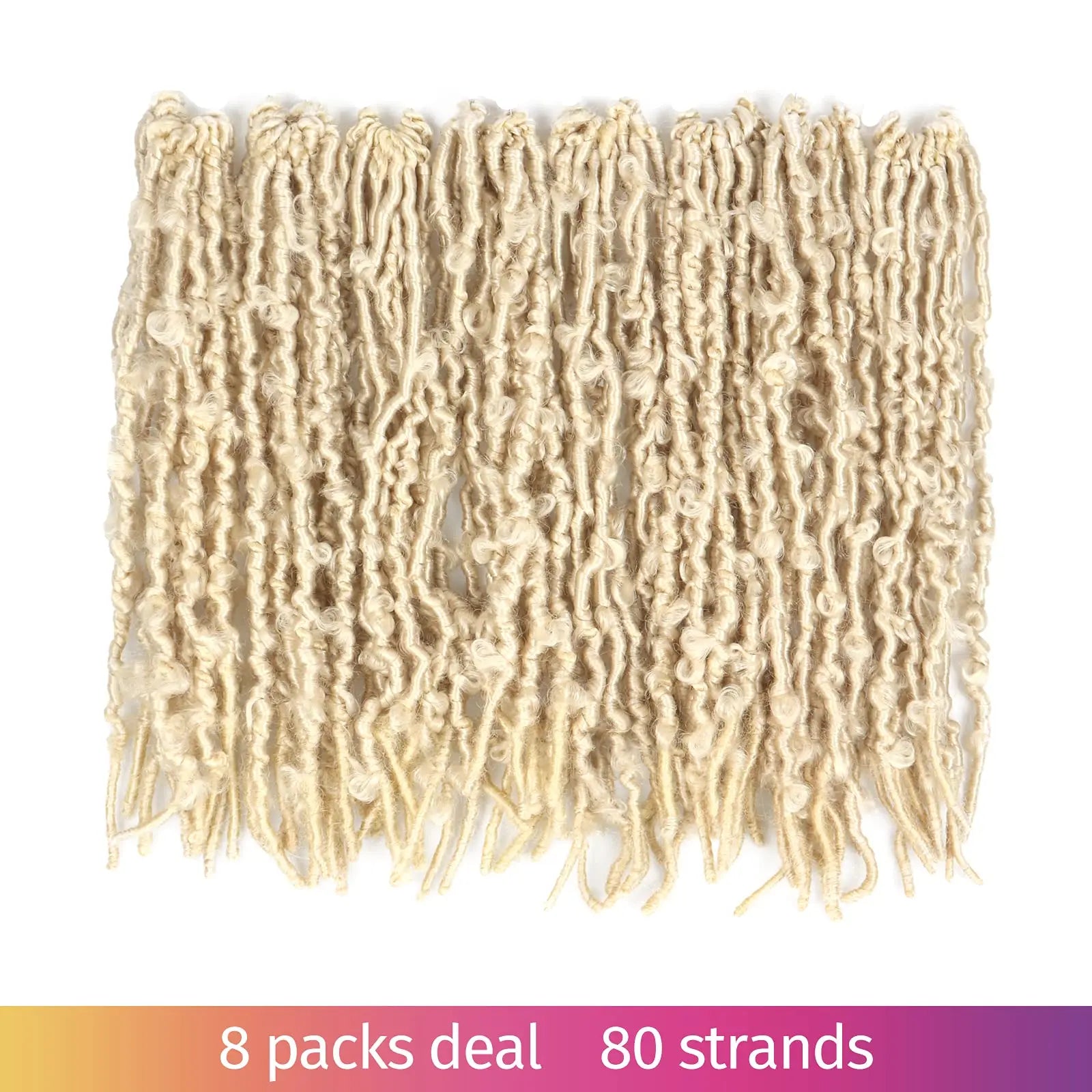 ( US ONLY) FAST SHIPPING DBL | Toyotress® Butterfly Locs Pre-Looped Distressed Locs Braiding Synthetic Crochet Hair Extensions Toyotress