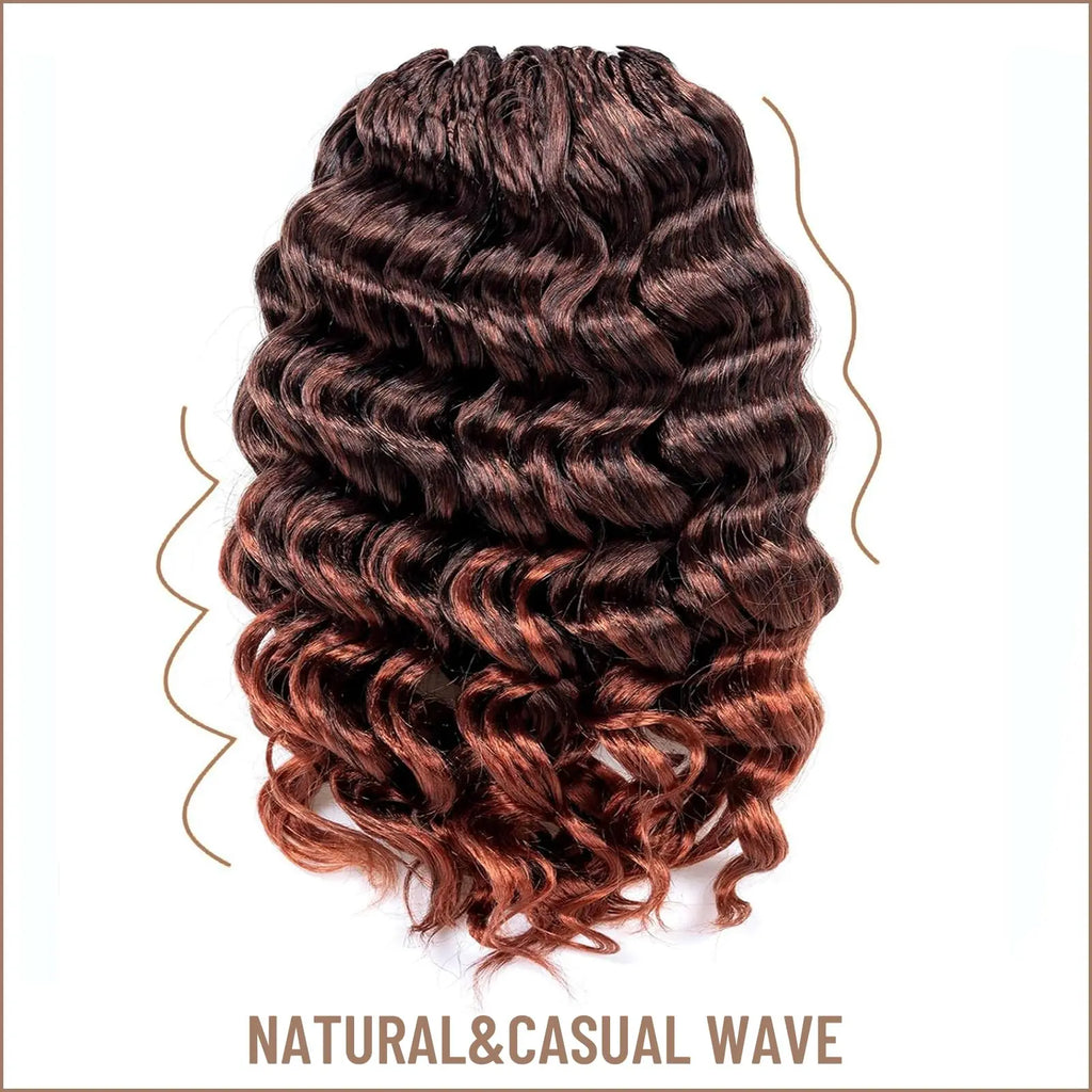 Toyotress Ocean Wave Synthetic Crochet Braiding Hair Extensions