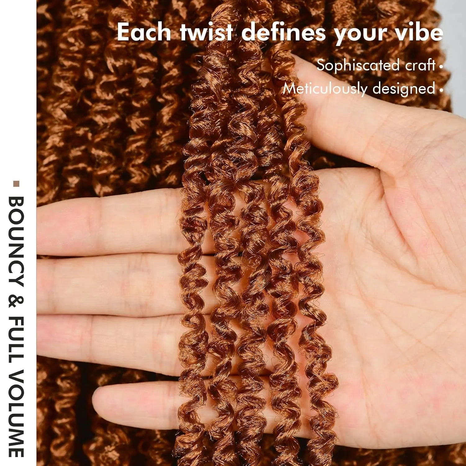 ( US ONLY) FAST SHIPPING丨ToyoTress® Micro Kinky Twist Crochet Hair - 8 Packs (240 Strands) Natural Black Mini Spring Passion Twist Crochet Braids Synthetic Braiding Hair Extensions Toyotress