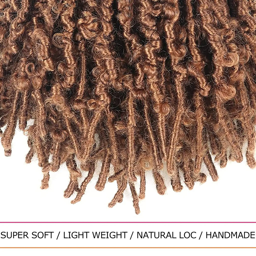 ( US ONLY) FAST SHIPPING DBL | Toyotress® Butterfly Locs Pre-Looped Distressed Locs Braiding Synthetic Crochet Hair Extensions Toyotress