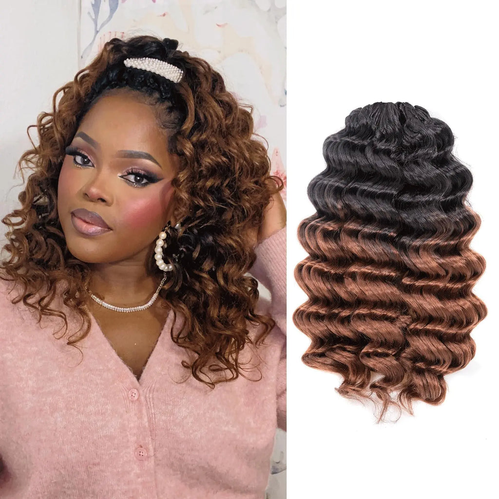 Toyotress Ocean Wave Synthetic Crochet Braiding Hair Extensions