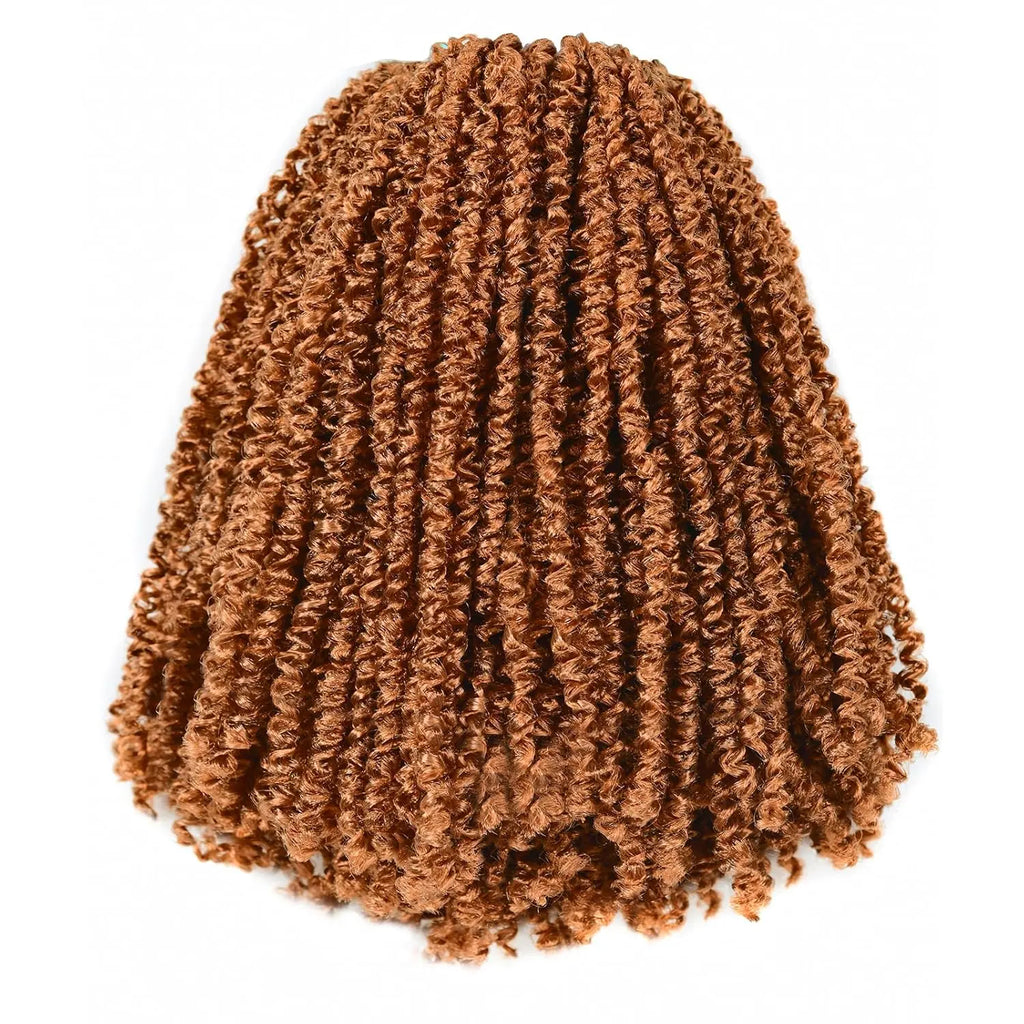 ( US ONLY) FAST SHIPPING丨ToyoTress® Micro Kinky Twist Crochet Hair - 8 Packs (240 Strands) Natural Black Mini Spring Passion Twist Crochet Braids Synthetic Braiding Hair Extensions Toyotress