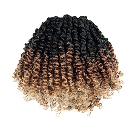 Toyotress Tiana Passion Twist Hair Pre-Twisted Pre-Looped Passion Twists Crochet Braids Made Of Bohemian Hair Synthetic Braiding Hair Extension