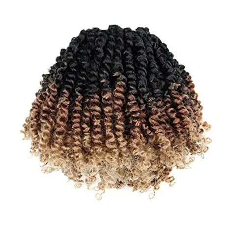 Toyotress Tiana Passion Twist Hair Pre-Twisted Pre-Looped Passion Twists Crochet Braids Made Of Bohemian Hair Synthetic Braiding Hair Extension