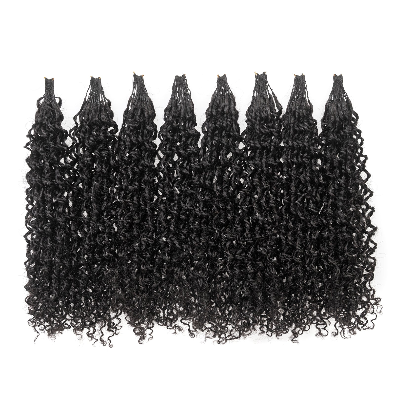 ToyoTress® Yanky Twist Human Hair Crochet Hair - 100% Human Crochet Passion Twist Hair Handmade Pre-twisted Crochet Twist, Pre-looped Cuban Twist Hair Extensions