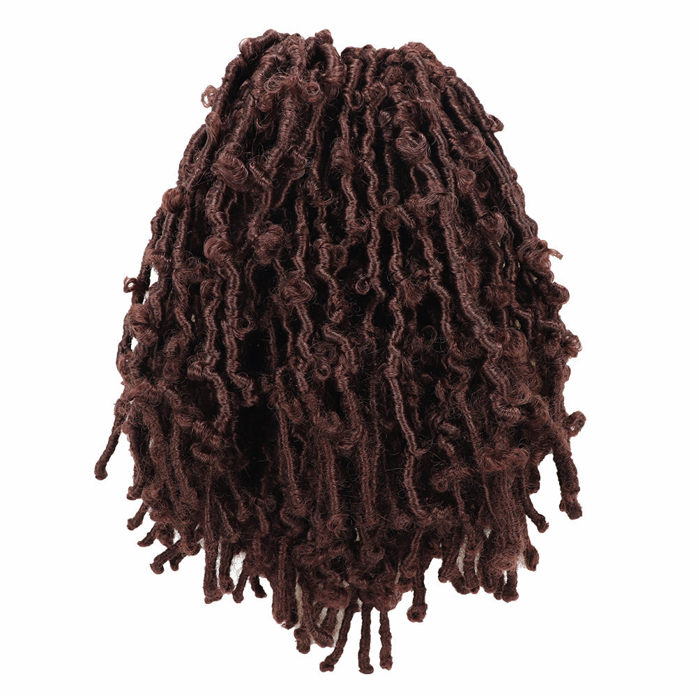 Clearance | Butterfly Locs 8 Packs | Pre-Looped Distressed Braiding Synthetic Crochet Hair