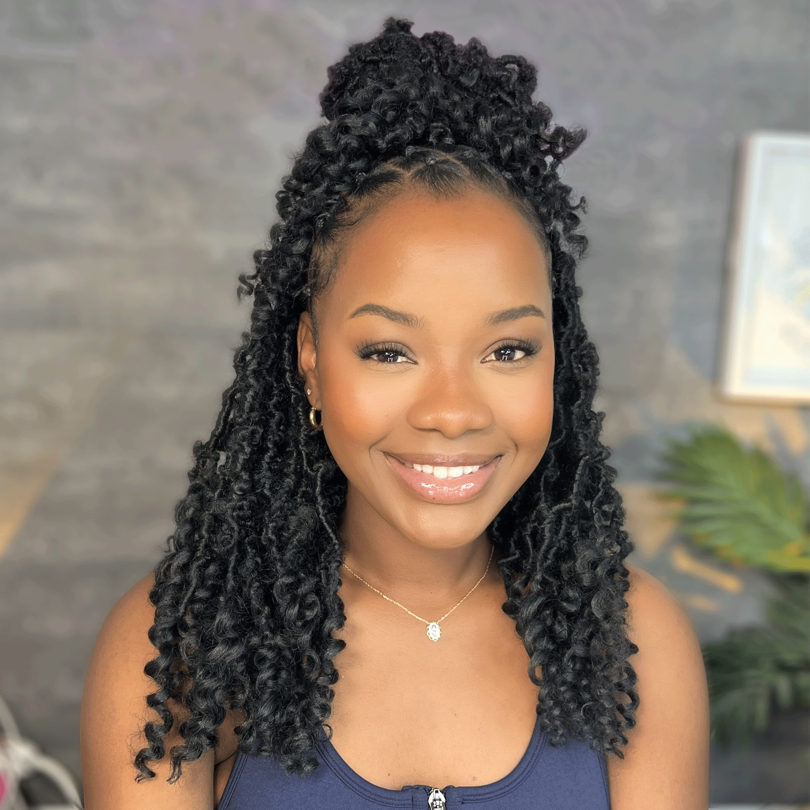 Toyotress Boho Butterfly Locs with Curl 12-18