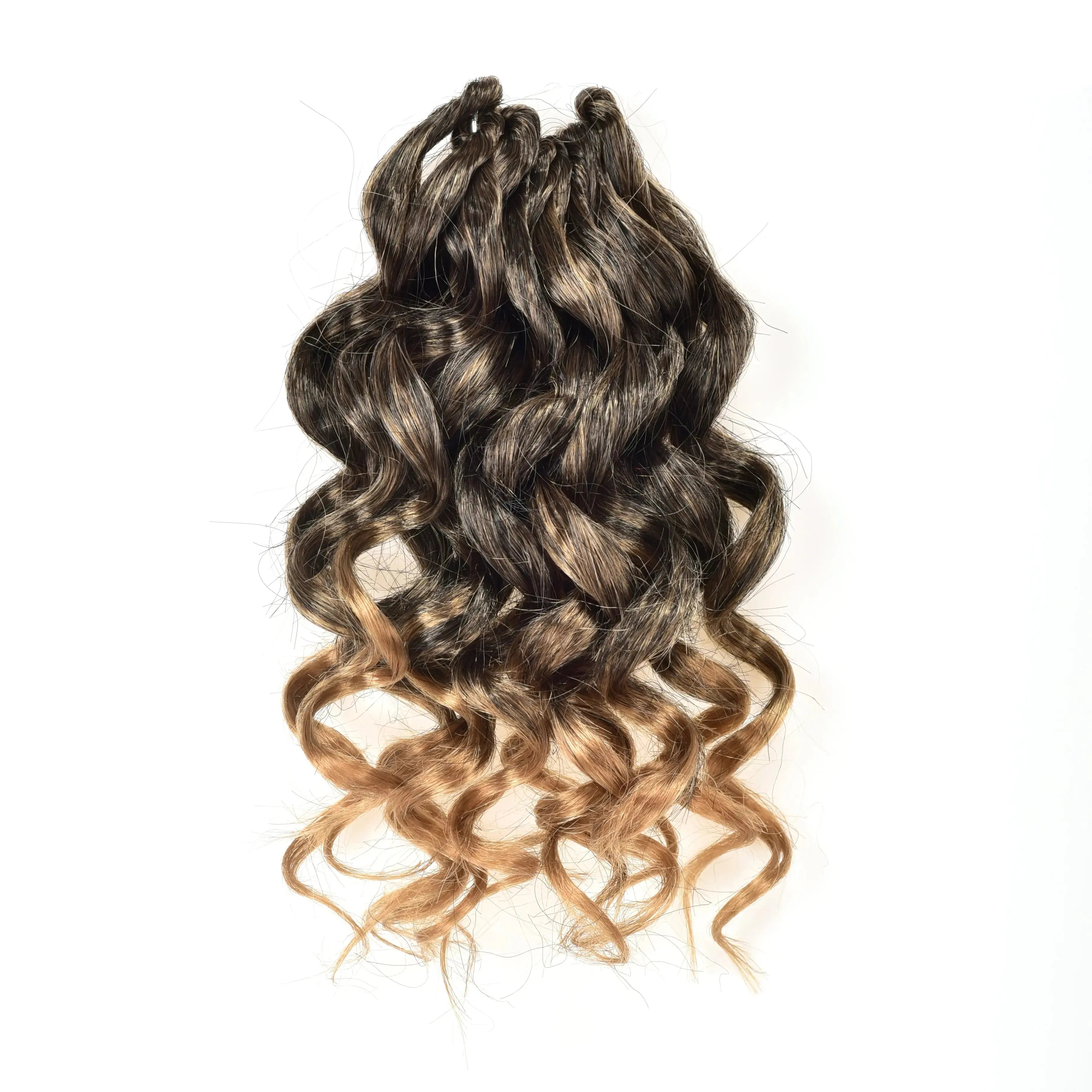 1 Pack GOGO CURL | Toyotress® Freetress Beach Curl Crochet Hair Gogo Curl Jamaican Bounce Wavy Curly Pre-Looped Synthetic Hair Extensions Toyotress